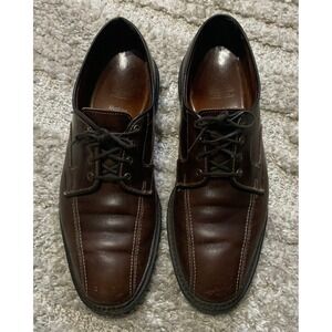Men's Allen Edmonds Mapleton Brown Lace-up Shoes Size 9.5‎